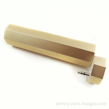 Phone stand with power bank speaker